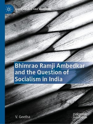 cover image of Bhimrao Ramji Ambedkar and the Question of Socialism in India